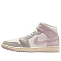 Women's Air Jordan 1 Mid Sail/Particle Rose (BQ6472 122)