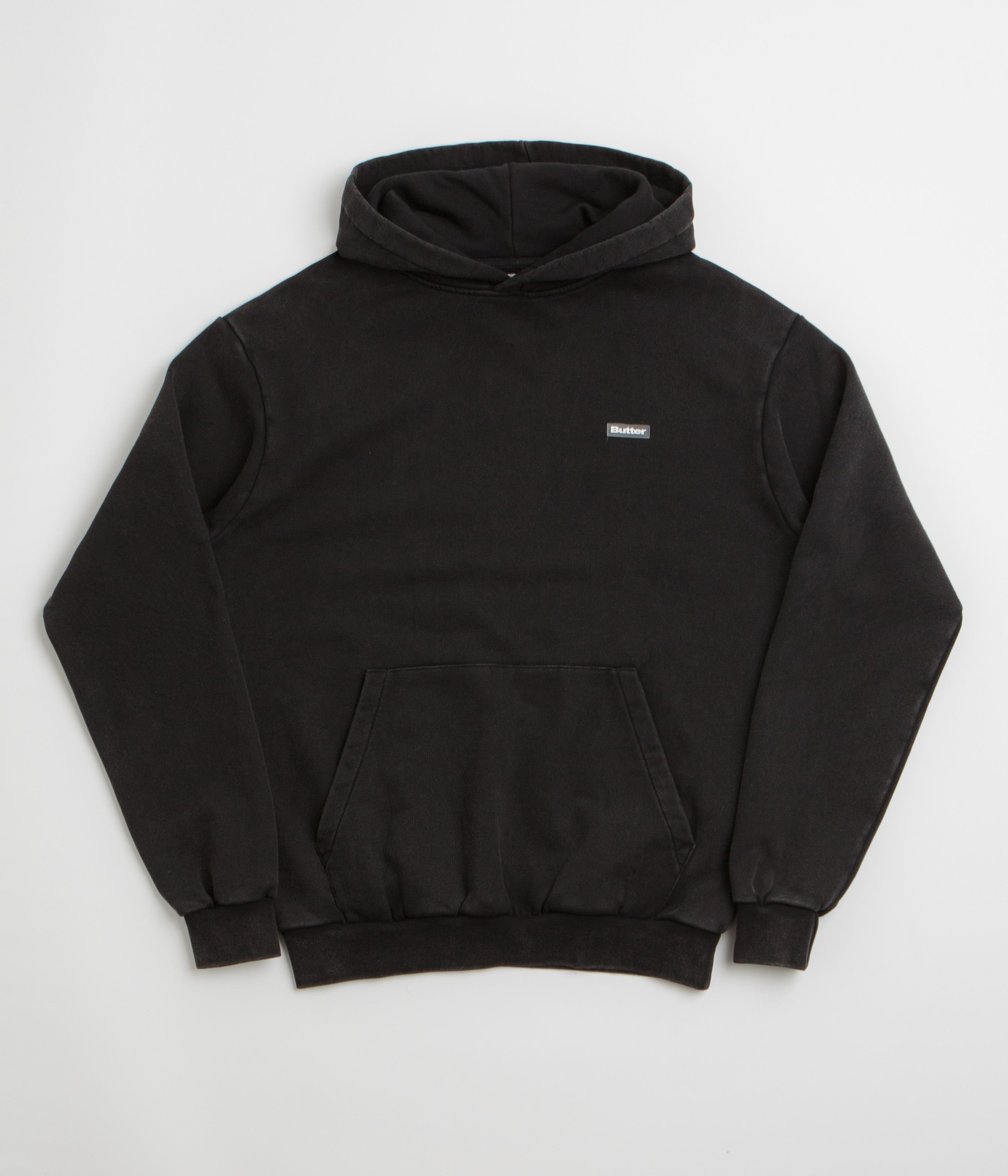 Butter Goods Basic Hoodie - Washed Black