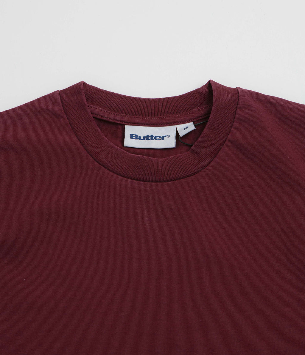 Butter Goods Basic T-Shirt - Washed Plum