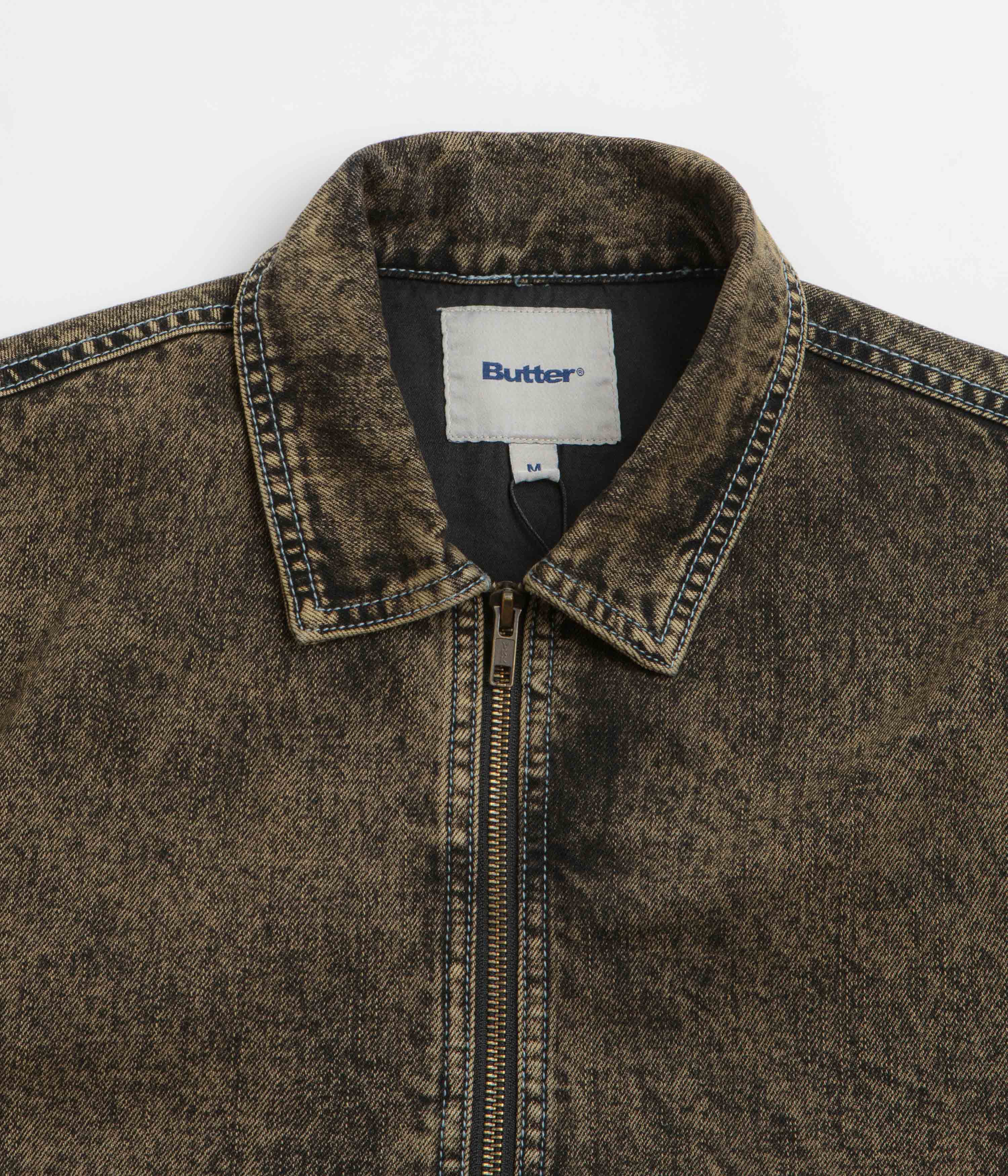 Butter Goods Bronco Denim Jacket - Tinted Brown