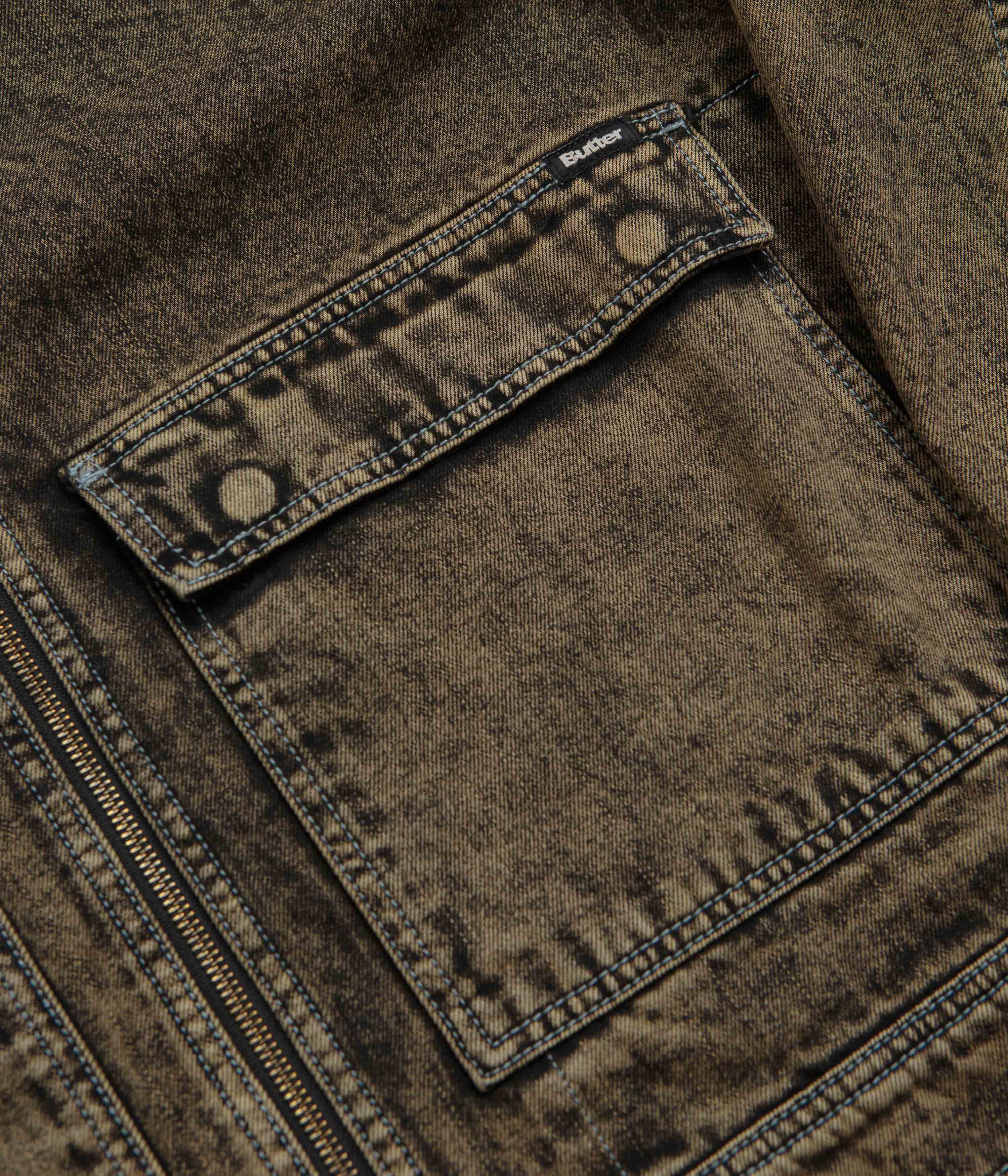 Butter Goods Bronco Denim Jacket - Tinted Brown