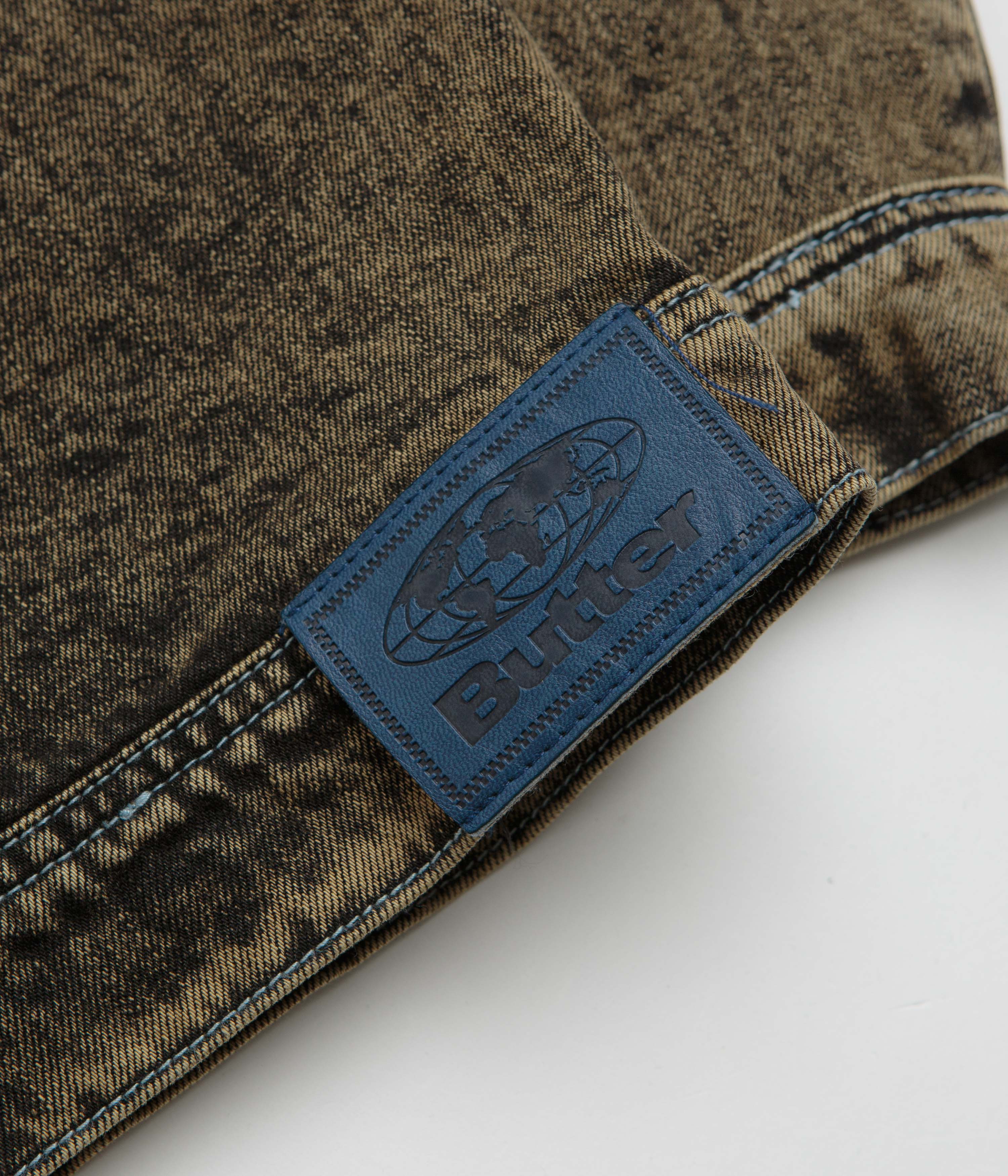Butter Goods Bronco Denim Jacket - Tinted Brown