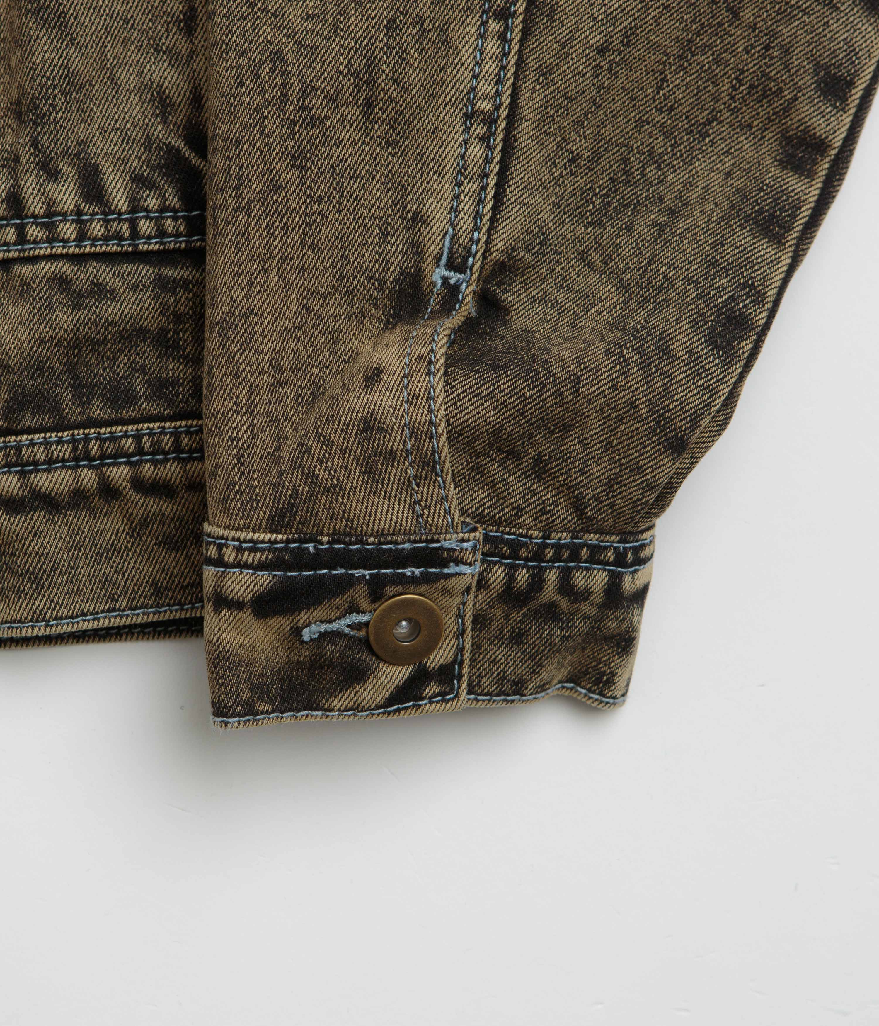 Butter Goods Bronco Denim Jacket - Tinted Brown