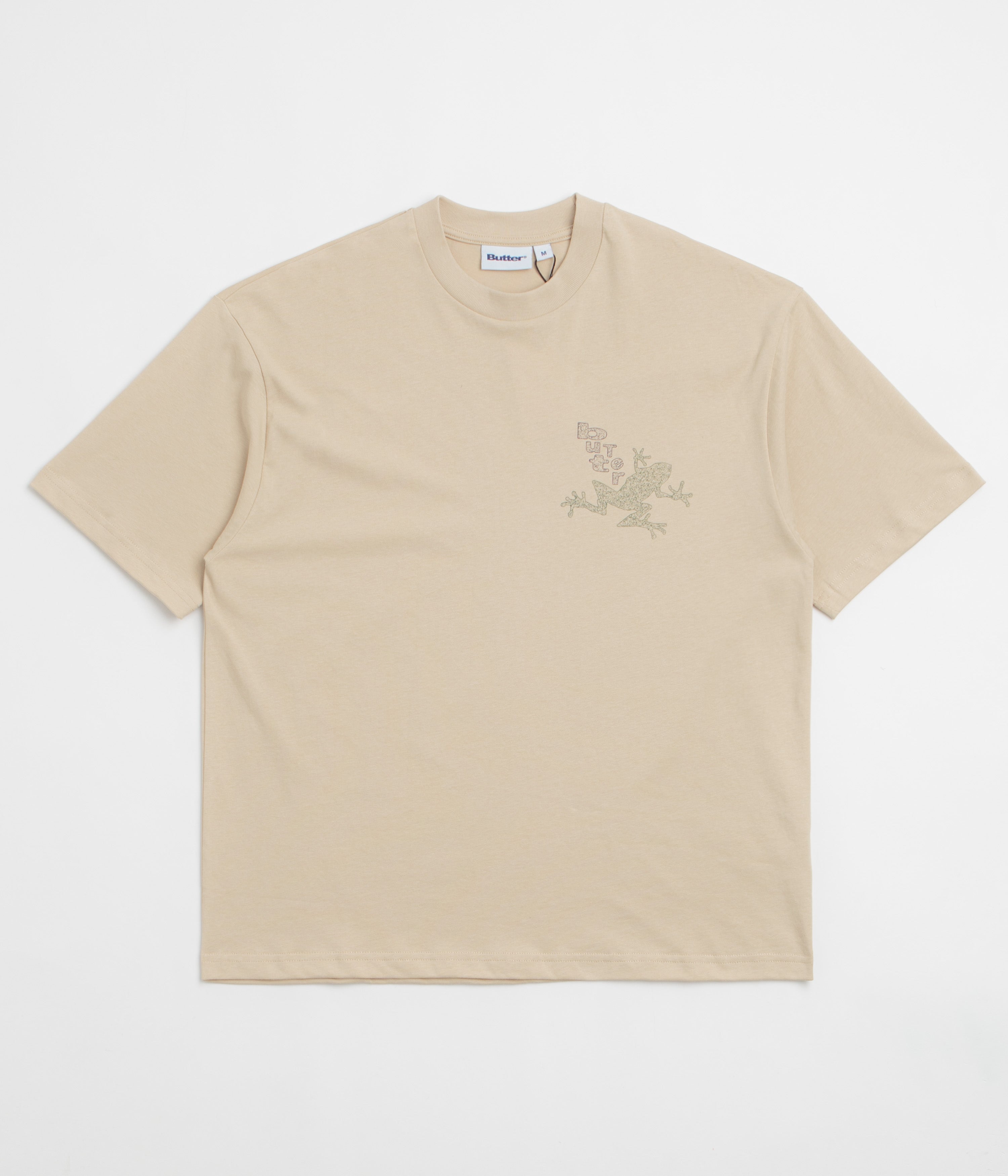 Butter Goods Croaker T-Shirt - Taupe