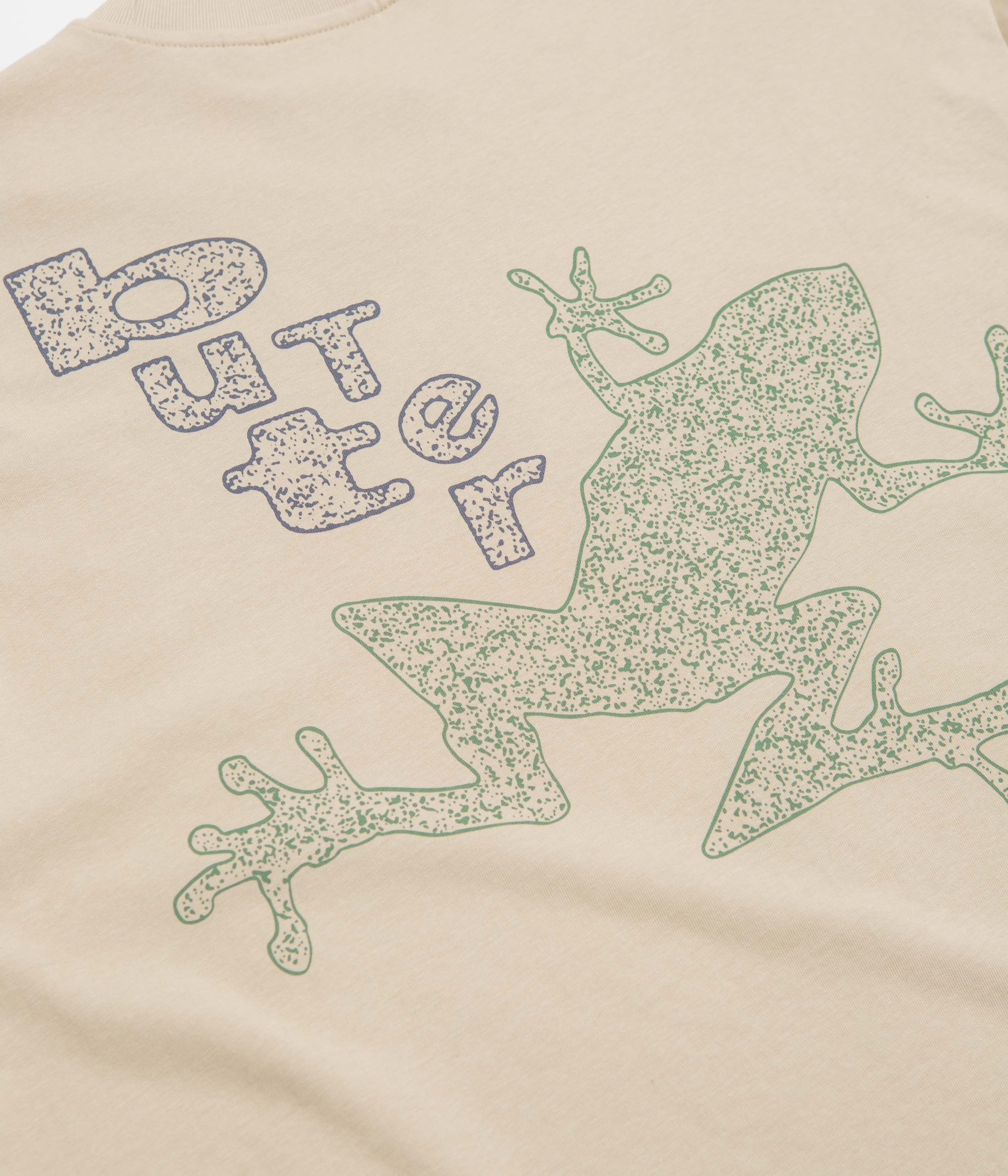 Butter Goods Croaker T-Shirt - Taupe