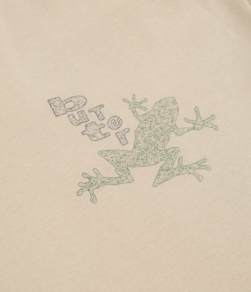 Butter Goods Croaker T-Shirt - Taupe