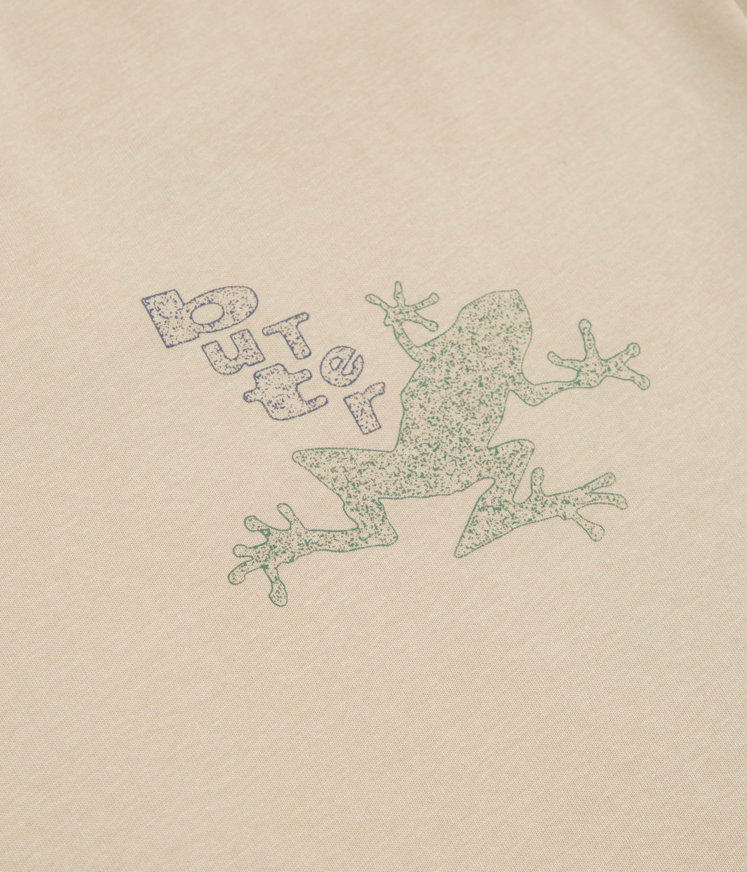 Butter Goods Croaker T-Shirt - Taupe