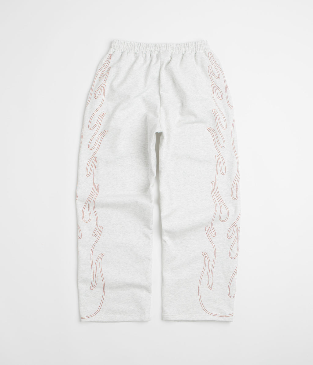 Butter Goods Flame Fleece Pants - Ash