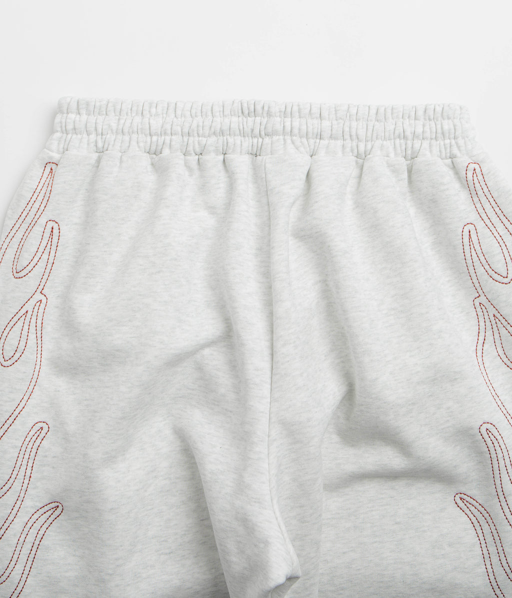 Butter Goods Flame Fleece Pants - Ash