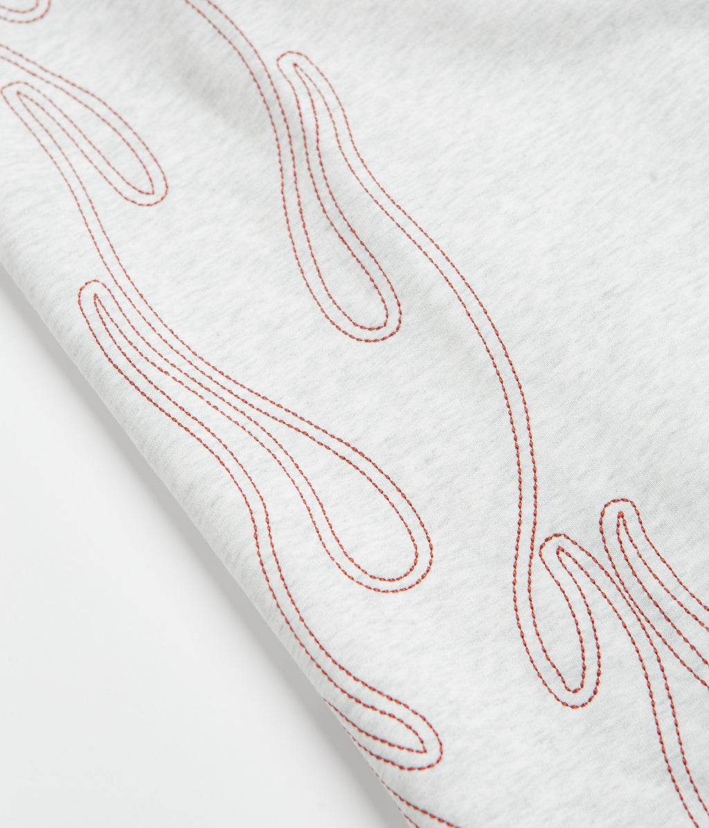 Butter Goods Flame Fleece Pants - Ash