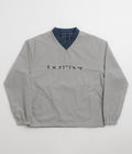Butter Goods Reversible Dugout Pullover Jacket - Grey / Navy
