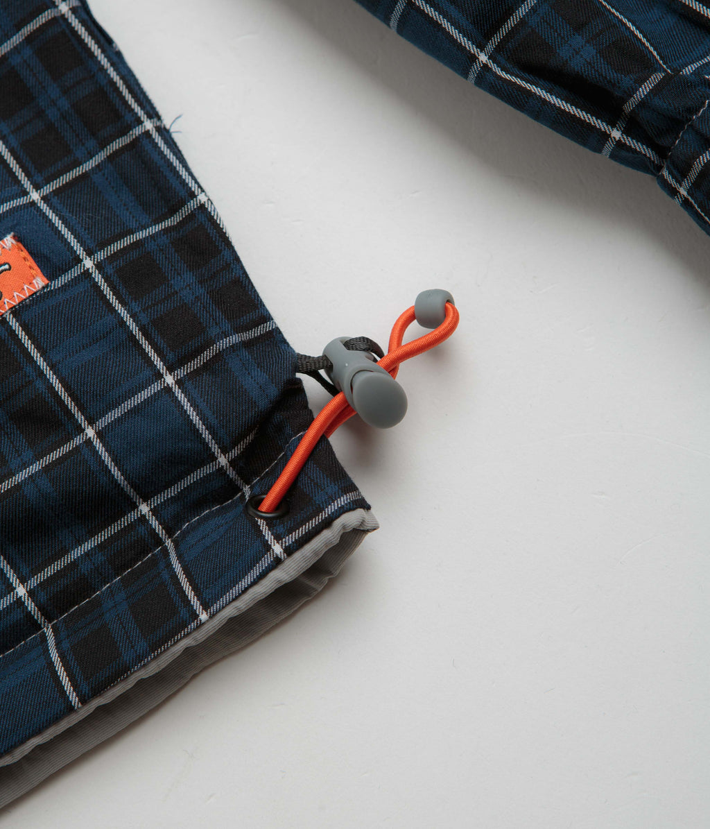 Butter Goods Reversible Dugout Pullover Jacket - Grey / Navy