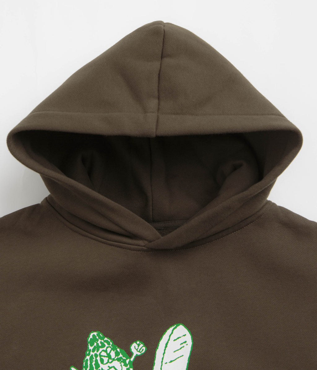Butter Goods Steppin' Logo Hoodie - Brown