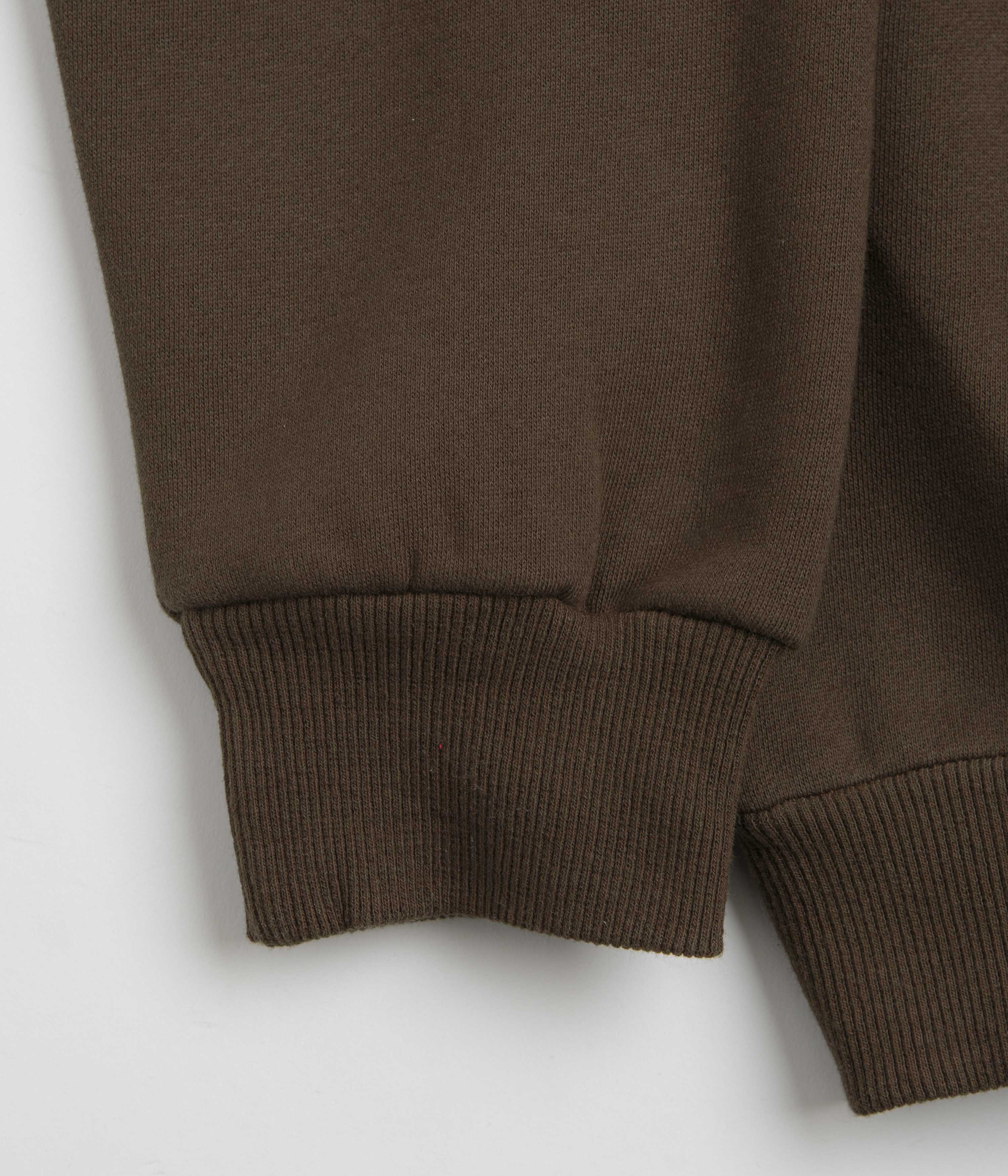 Butter Goods Steppin' Logo Hoodie - Brown