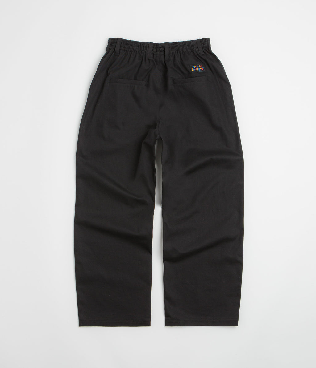 Butter Goods Wide Leg Pants - Black / Black