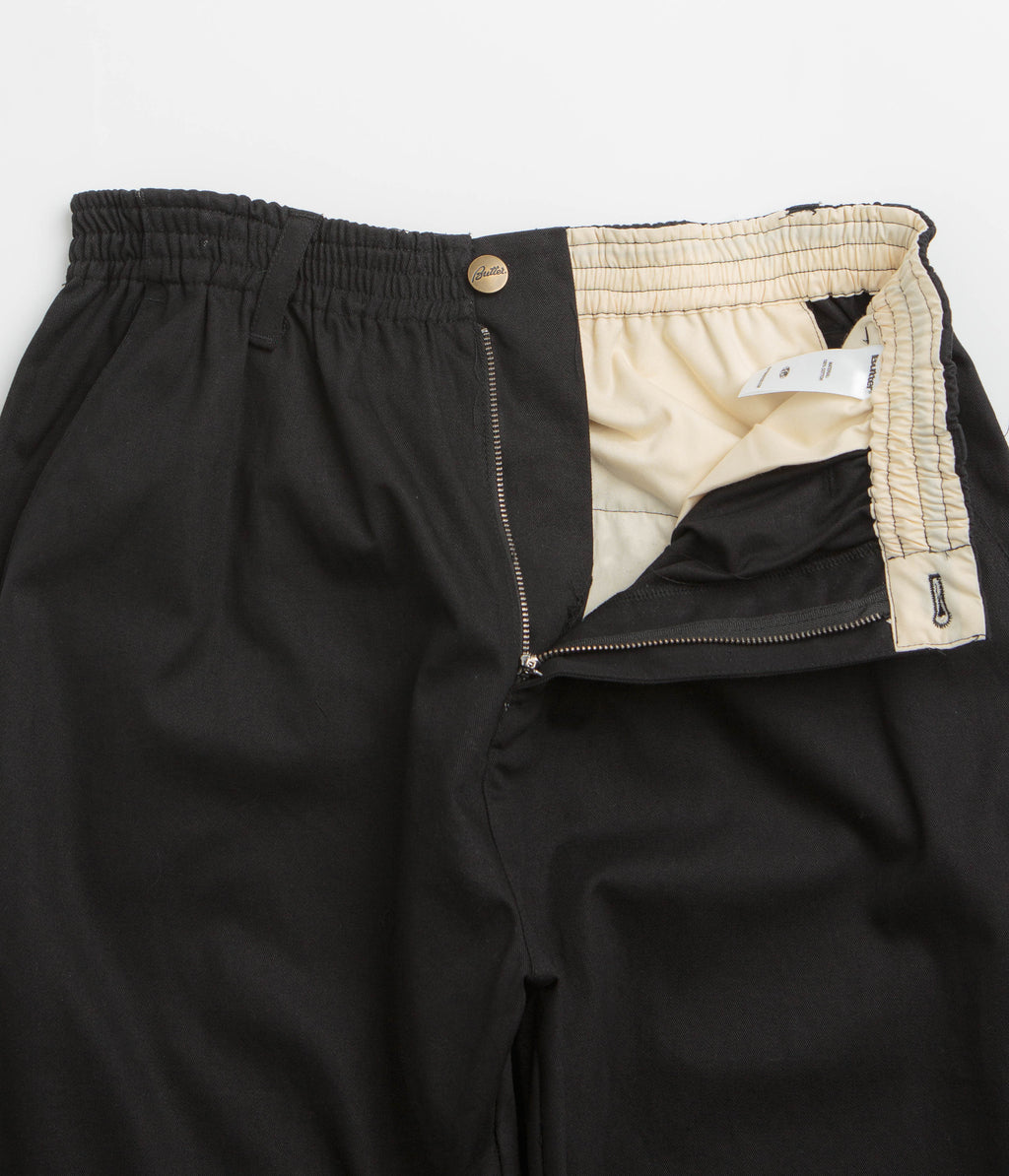 Butter Goods Wide Leg Pants - Black / Black