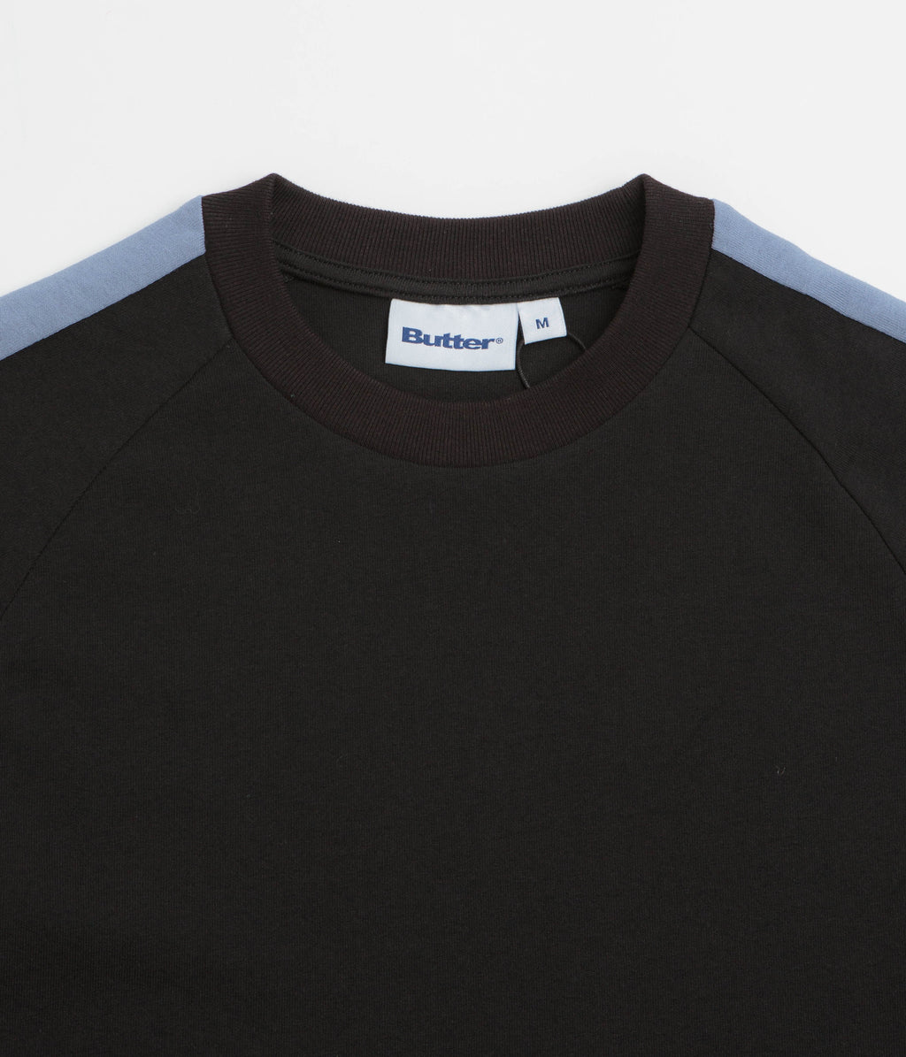 Butter Goods Worldwide Panelled T-Shirt - Black