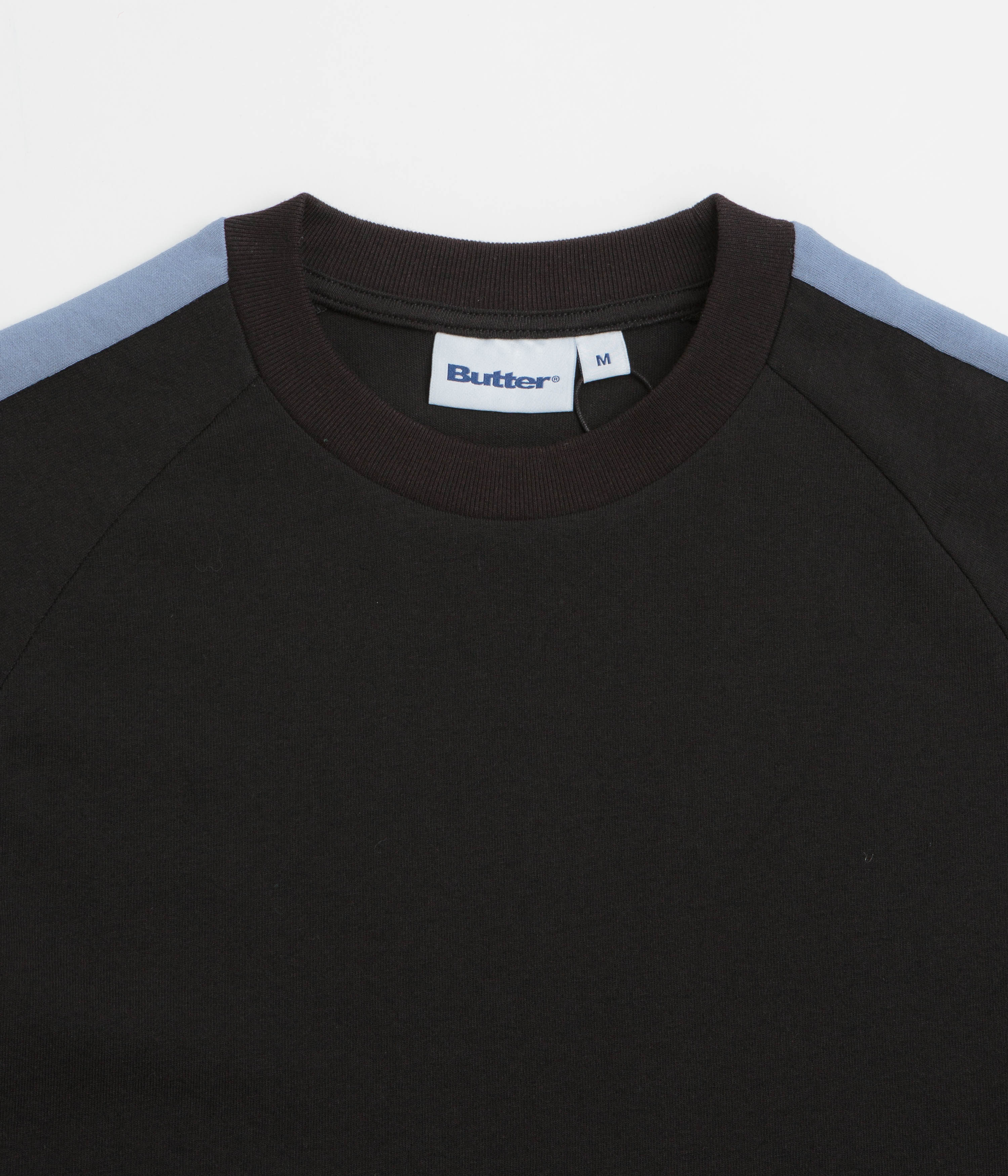 Butter Goods Worldwide Panelled T-Shirt - Black