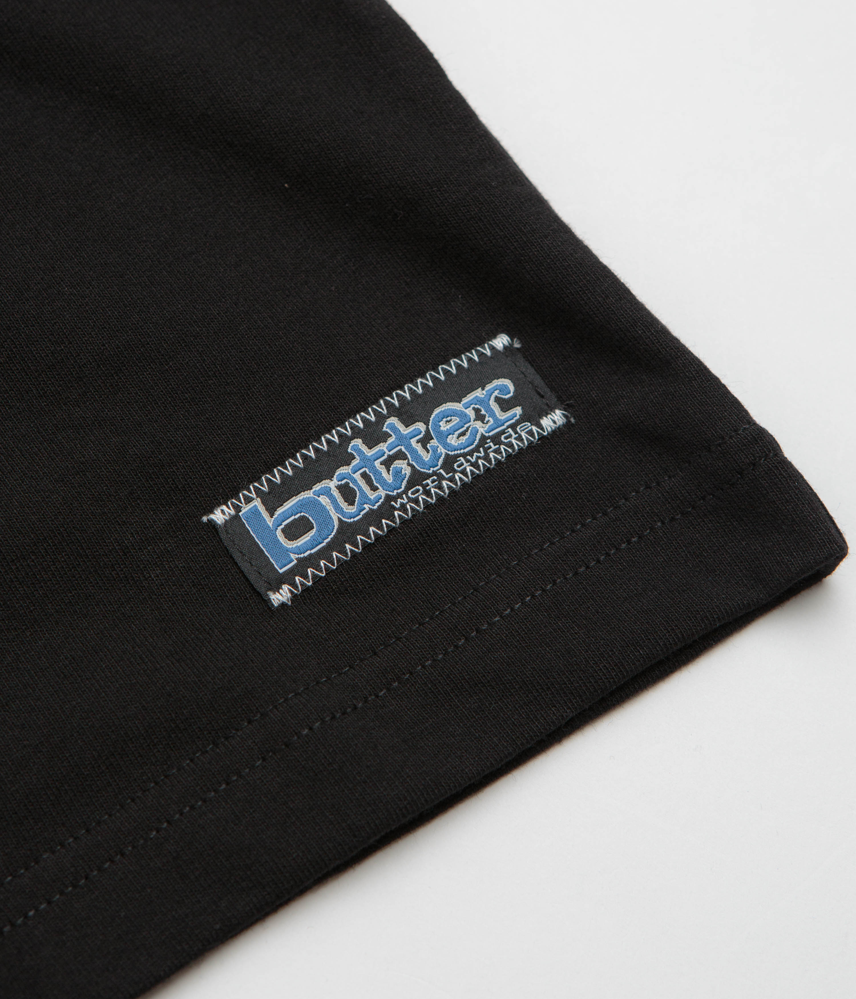 Butter Goods Worldwide Panelled T-Shirt - Black