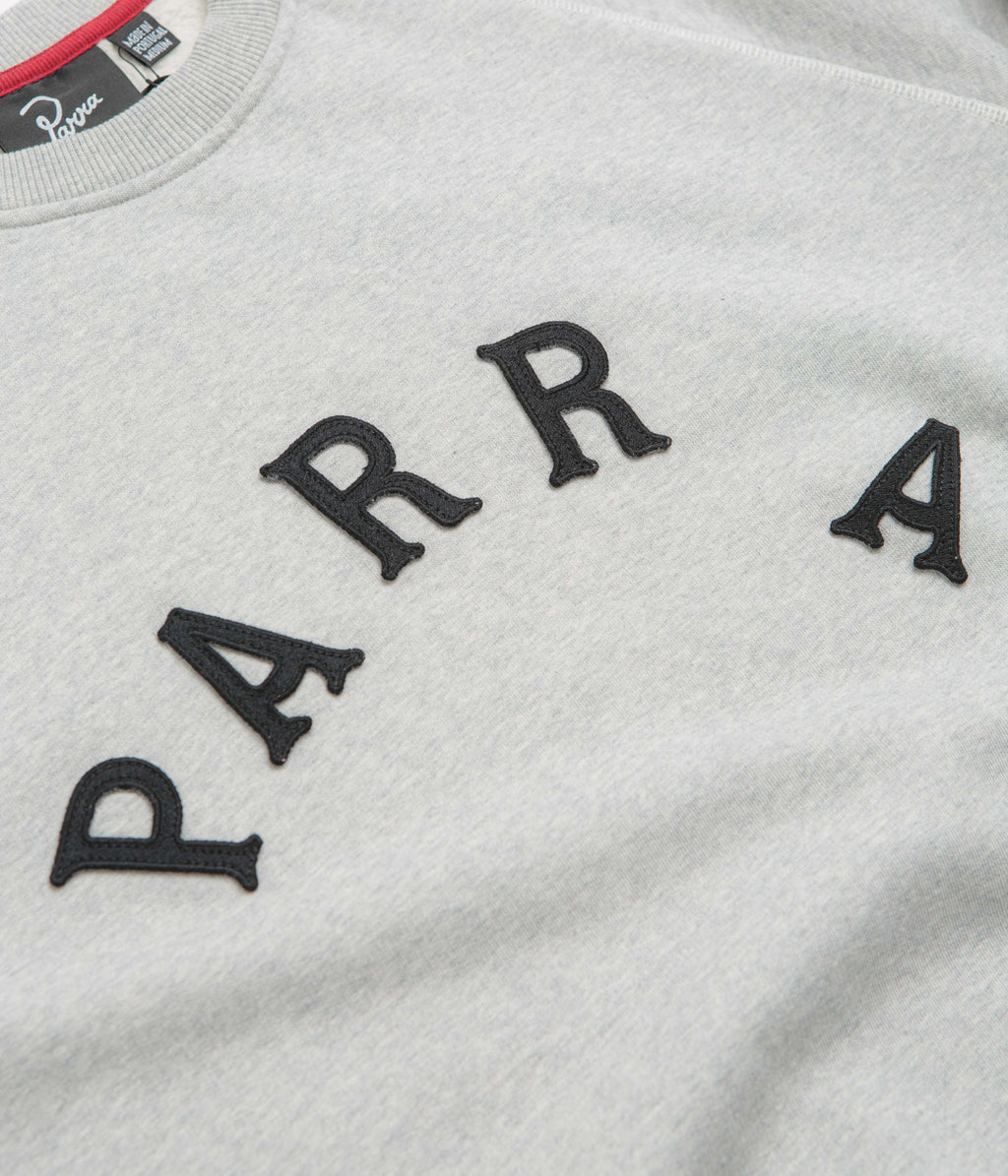 by Parra Drunk Parent Crewneck Sweatshirt - Heather Grey
