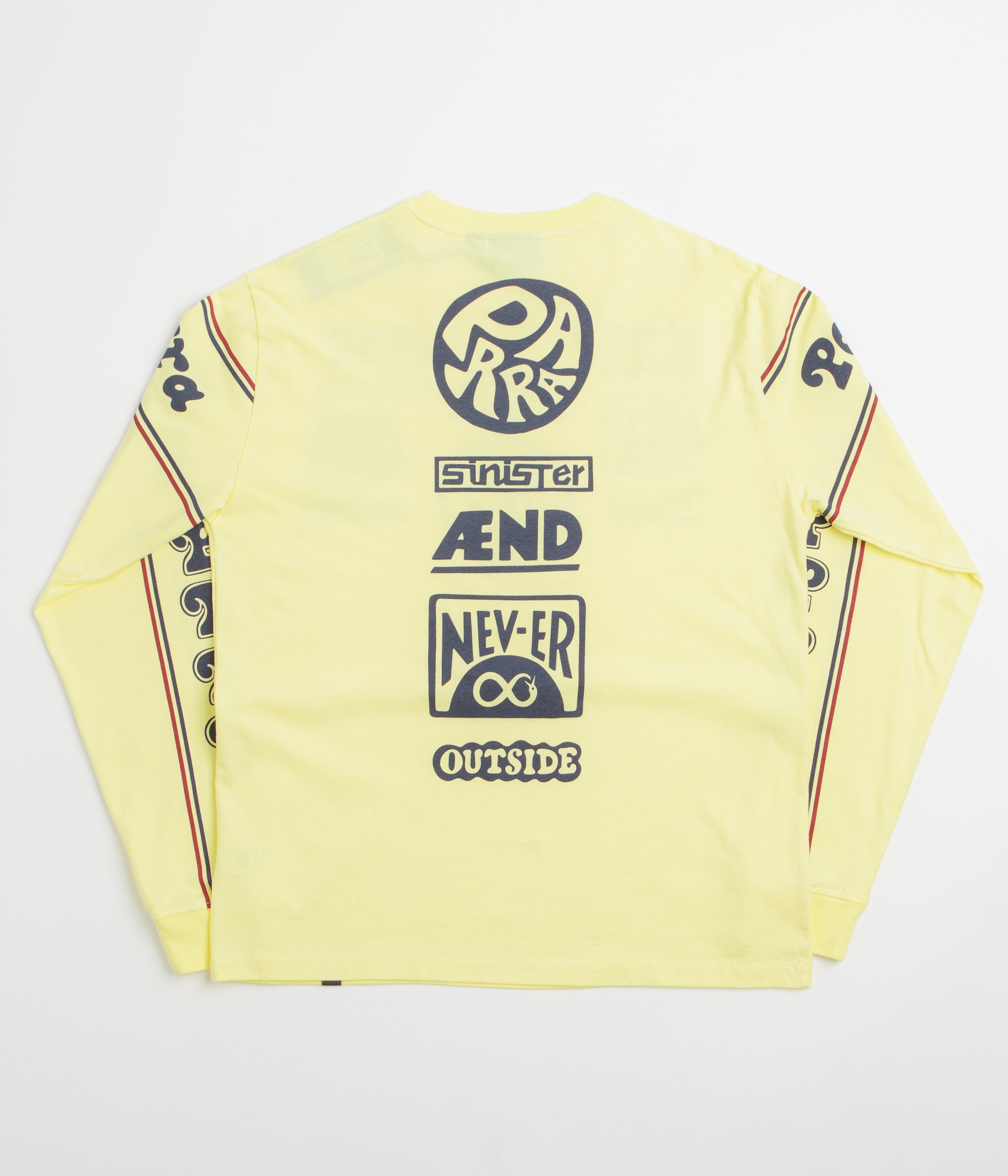 by Parra Never Sinister Long Sleeve T-Shirt - Yellow