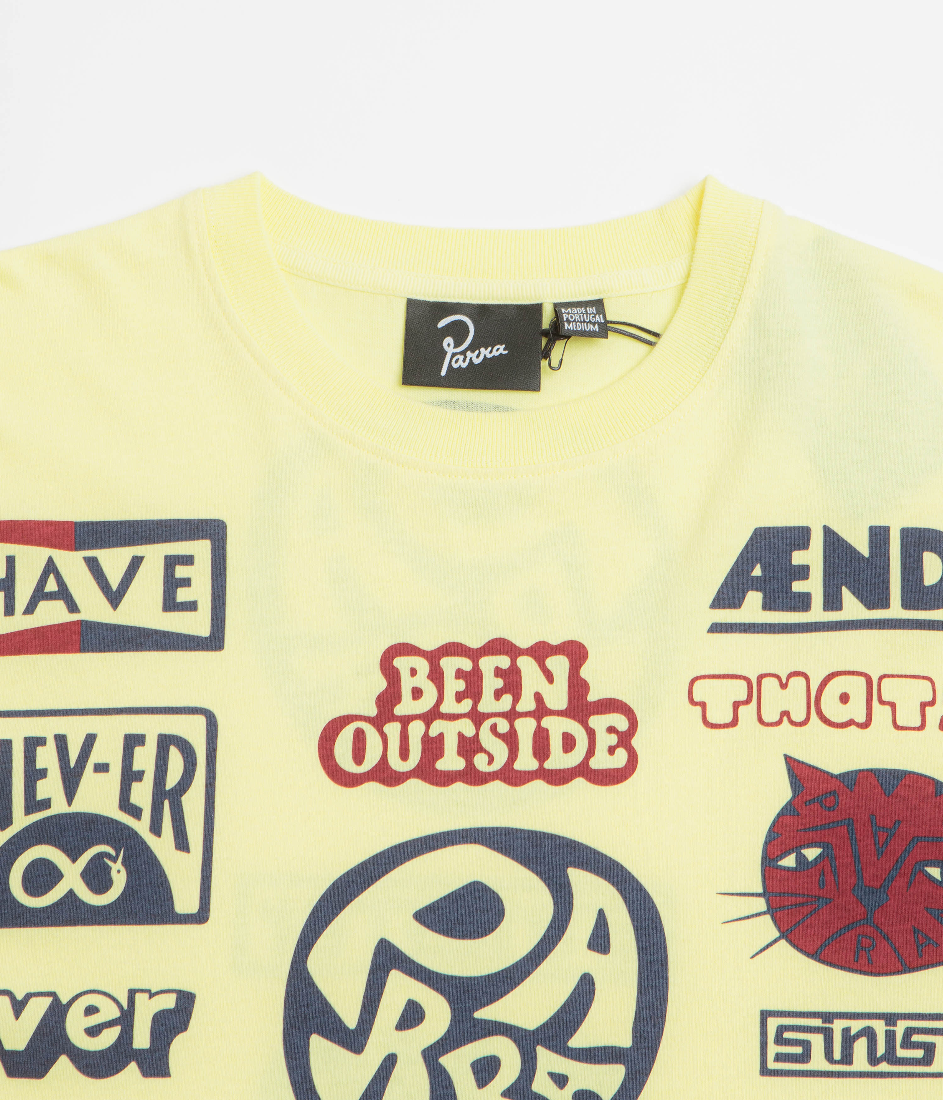 by Parra Never Sinister Long Sleeve T-Shirt - Yellow
