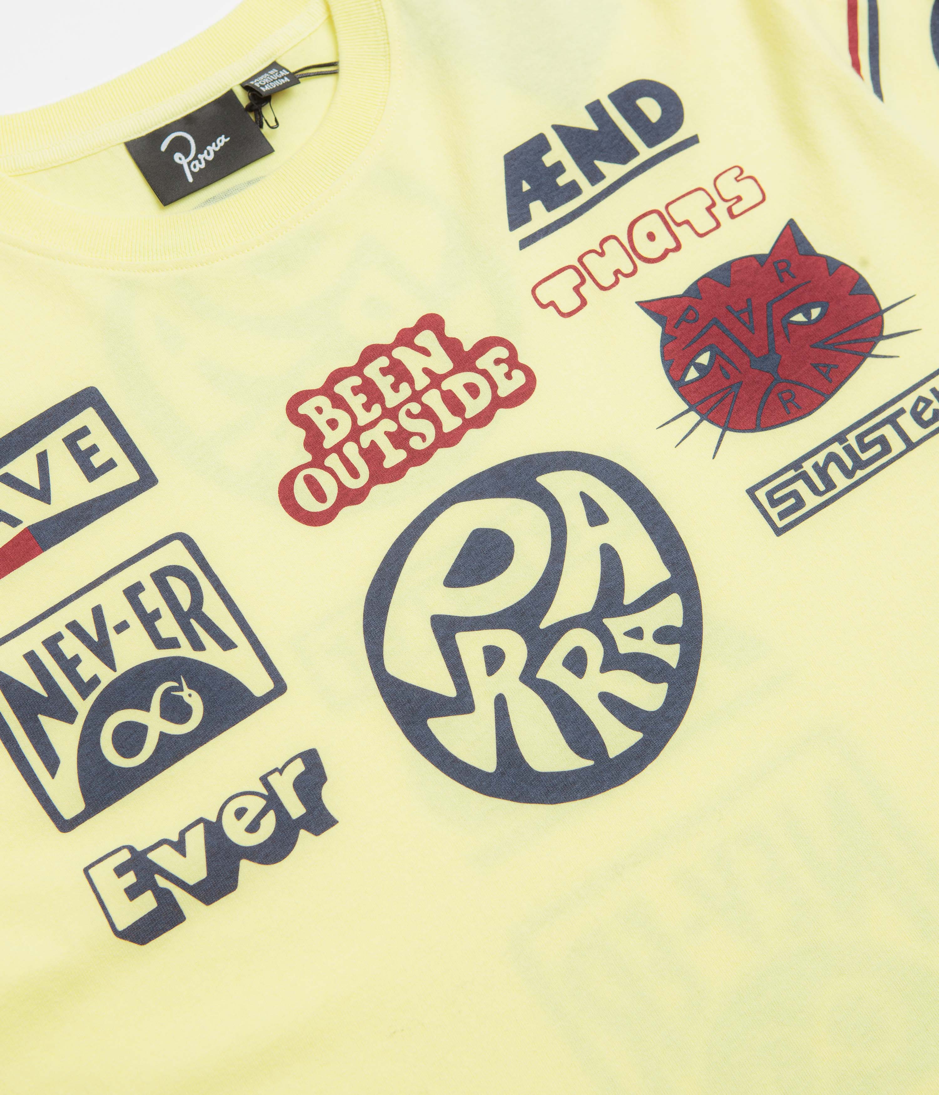 by Parra Never Sinister Long Sleeve T-Shirt - Yellow