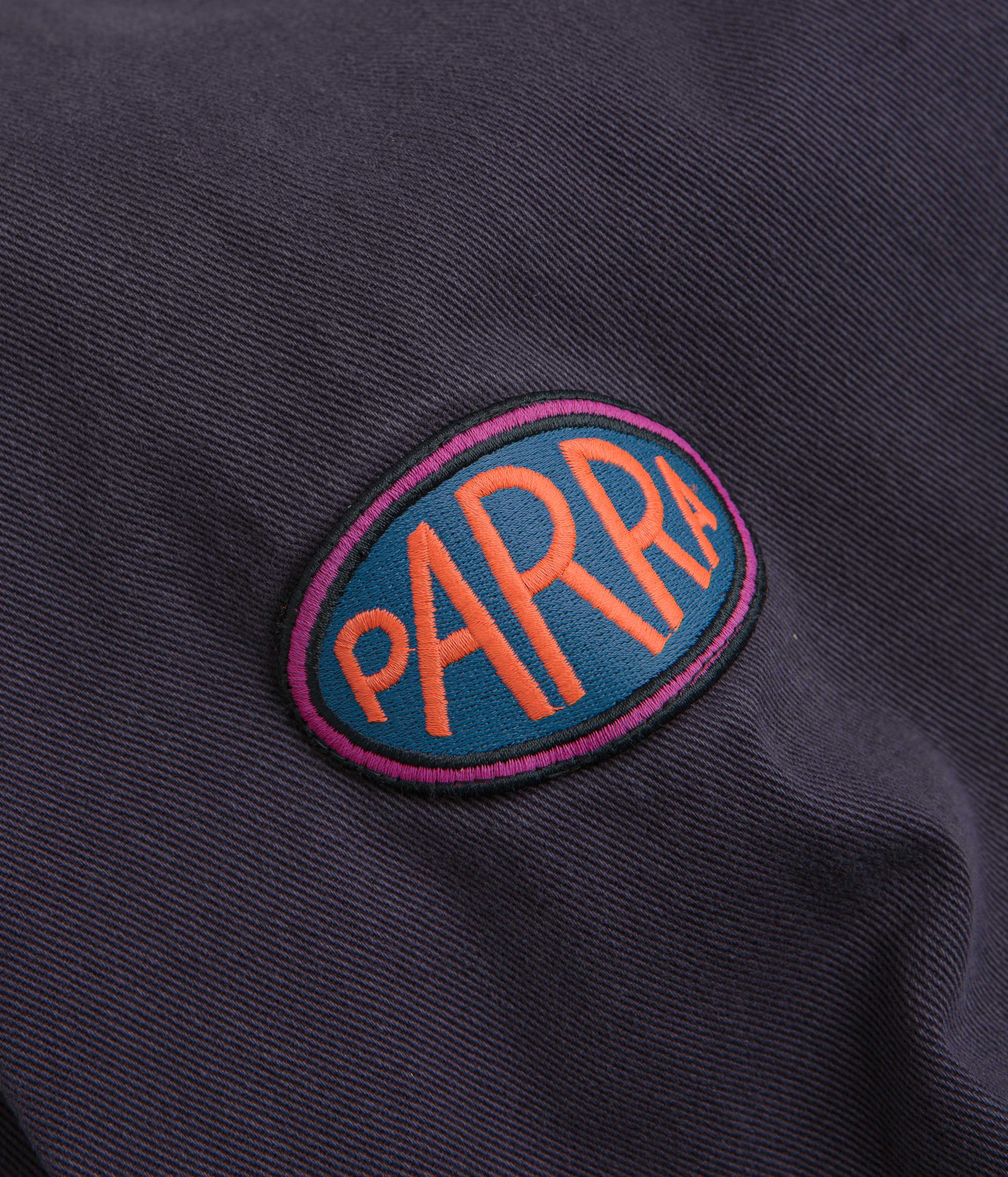 by Parra Owl Meets Rat Racing Jacket - Blue