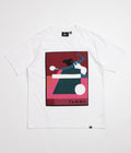 by Parra Ping Ponged T-Shirt - White