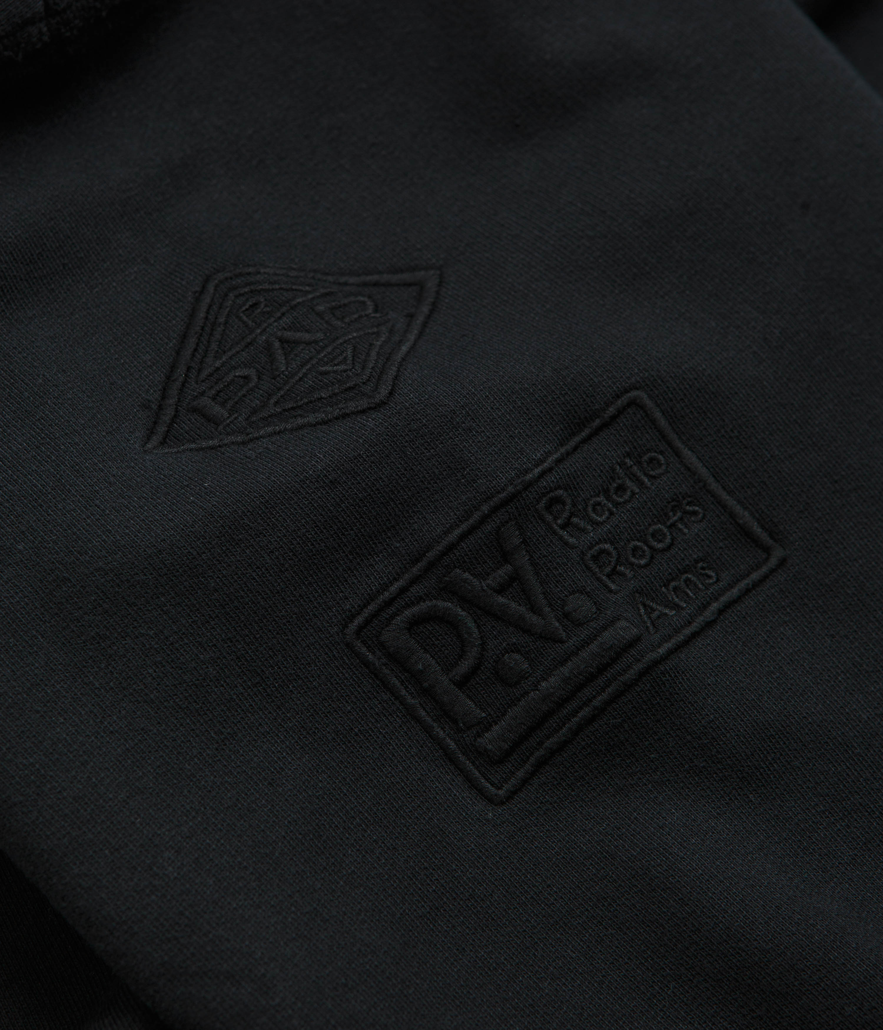 by Parra Media Training Quarter Zip Sweatshirt - Black
