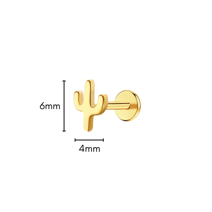 Cactus Flat Back Stud