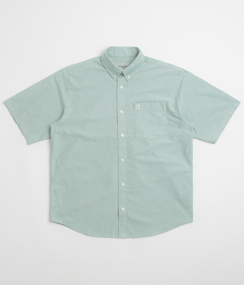 Carhartt Braxton Short Sleeve Shirt - Lily / Wax