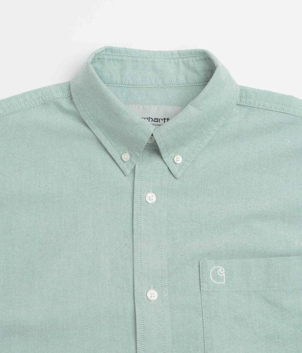 Carhartt Braxton Short Sleeve Shirt - Lily / Wax