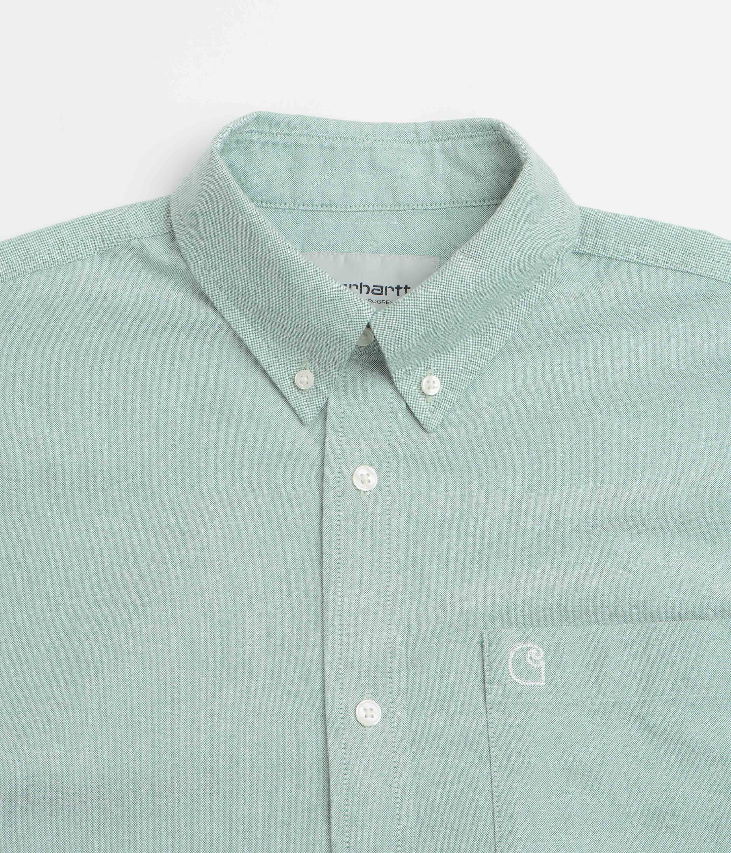 Carhartt Braxton Short Sleeve Shirt - Lily / Wax