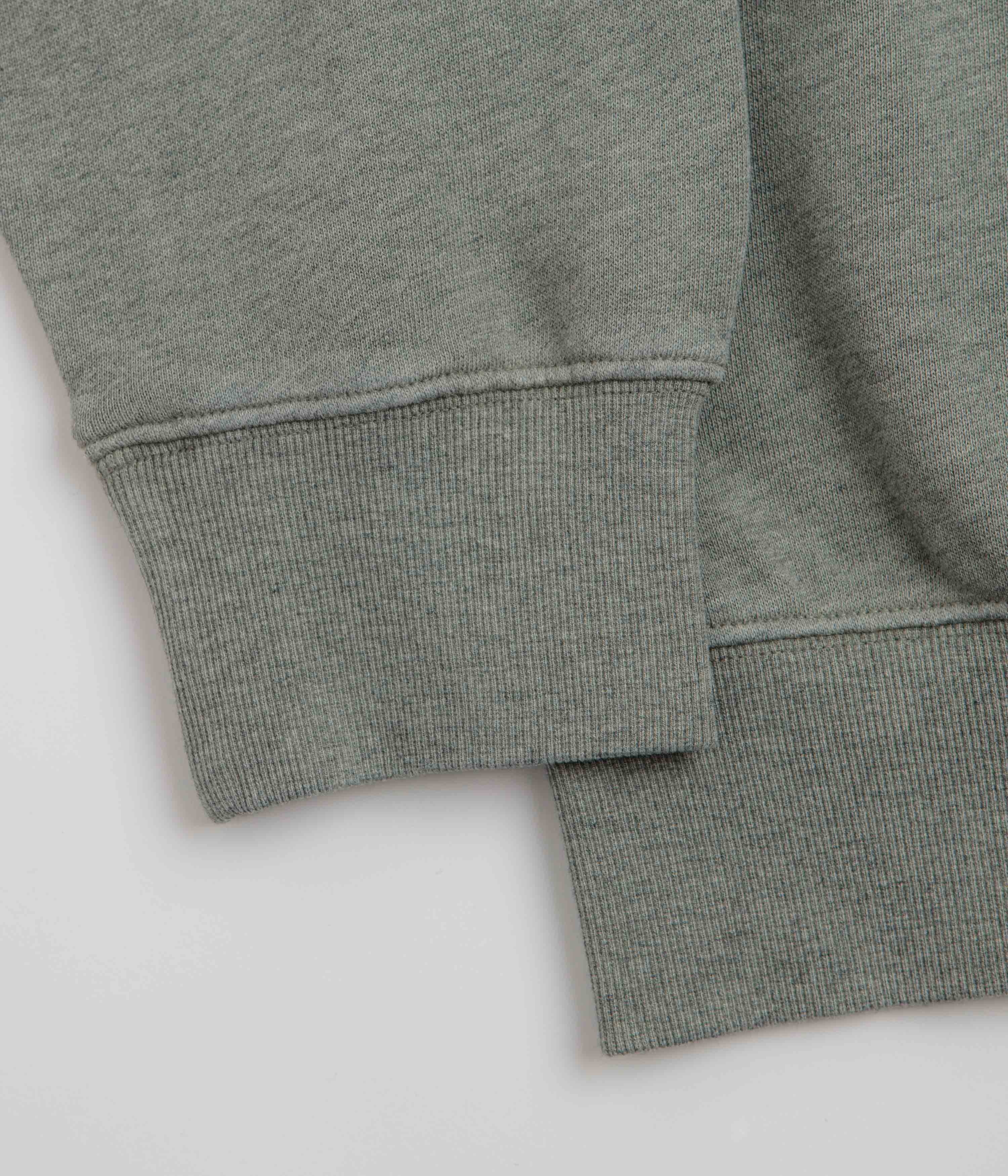 Carhartt Caspian Crewneck Sweatshirt - Shady Green Heather