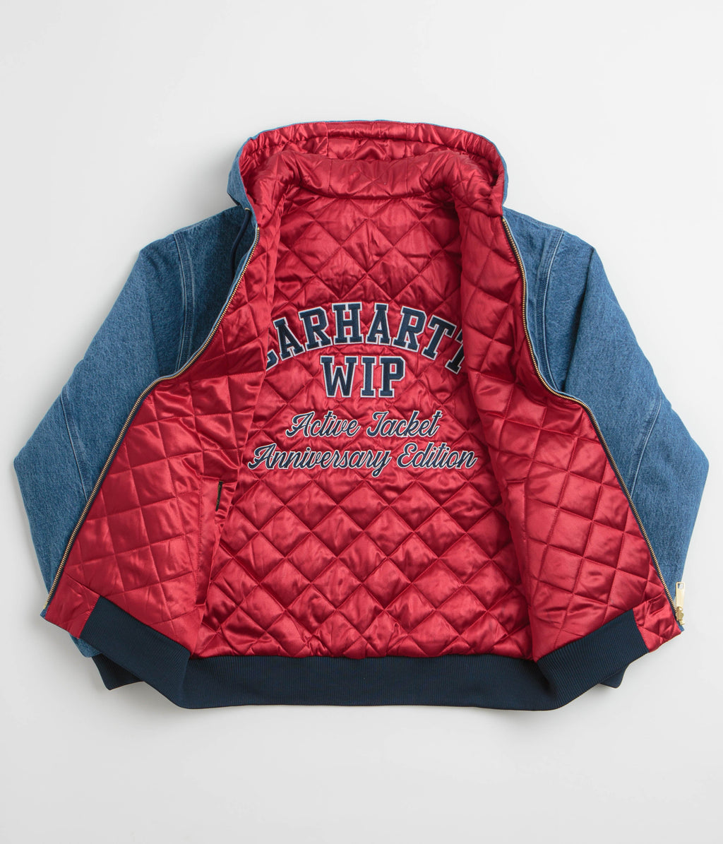 Carhartt Denim OG Active Jacket - Blue / USA Red