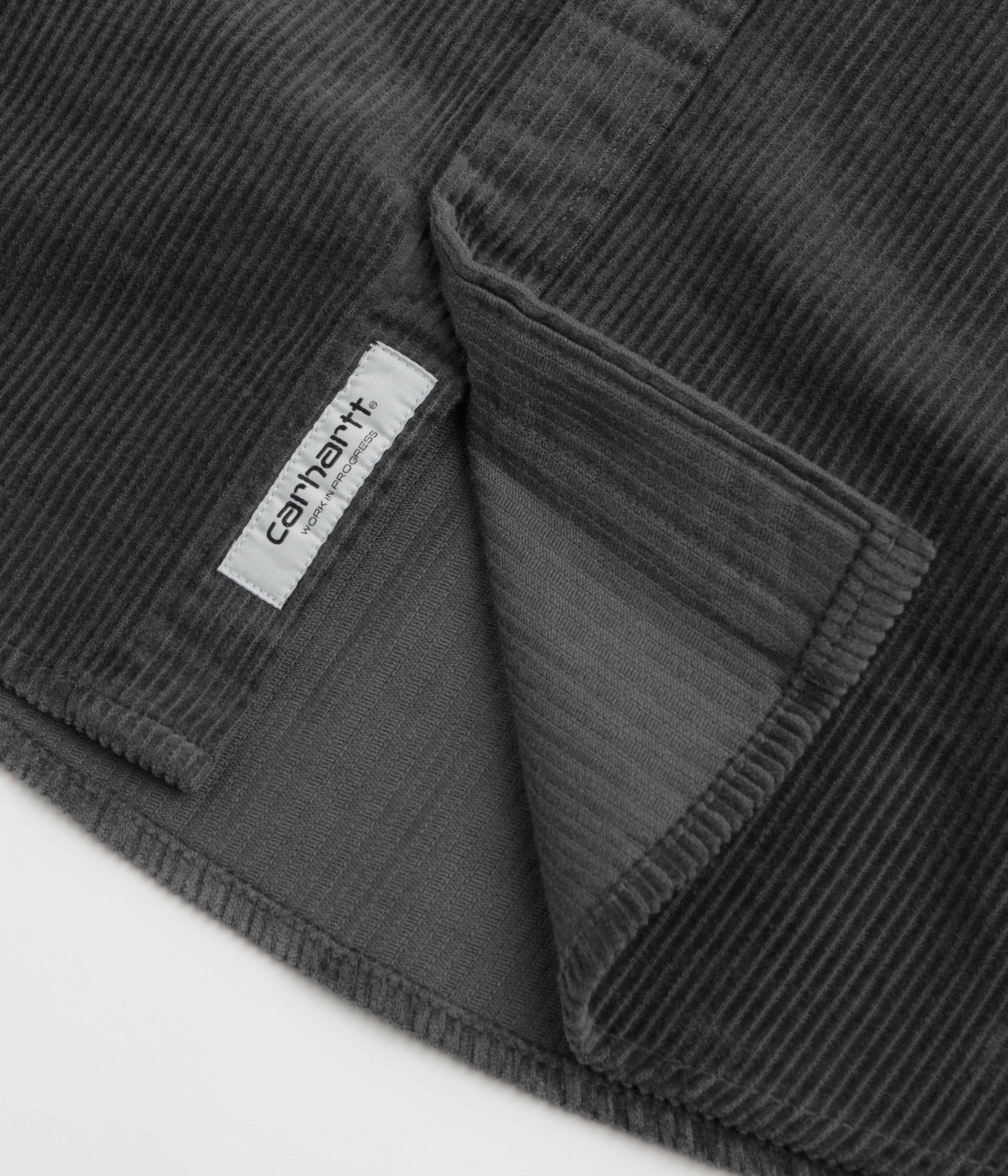 Carhartt Madison Cord Shirt - Graphite / Graphite