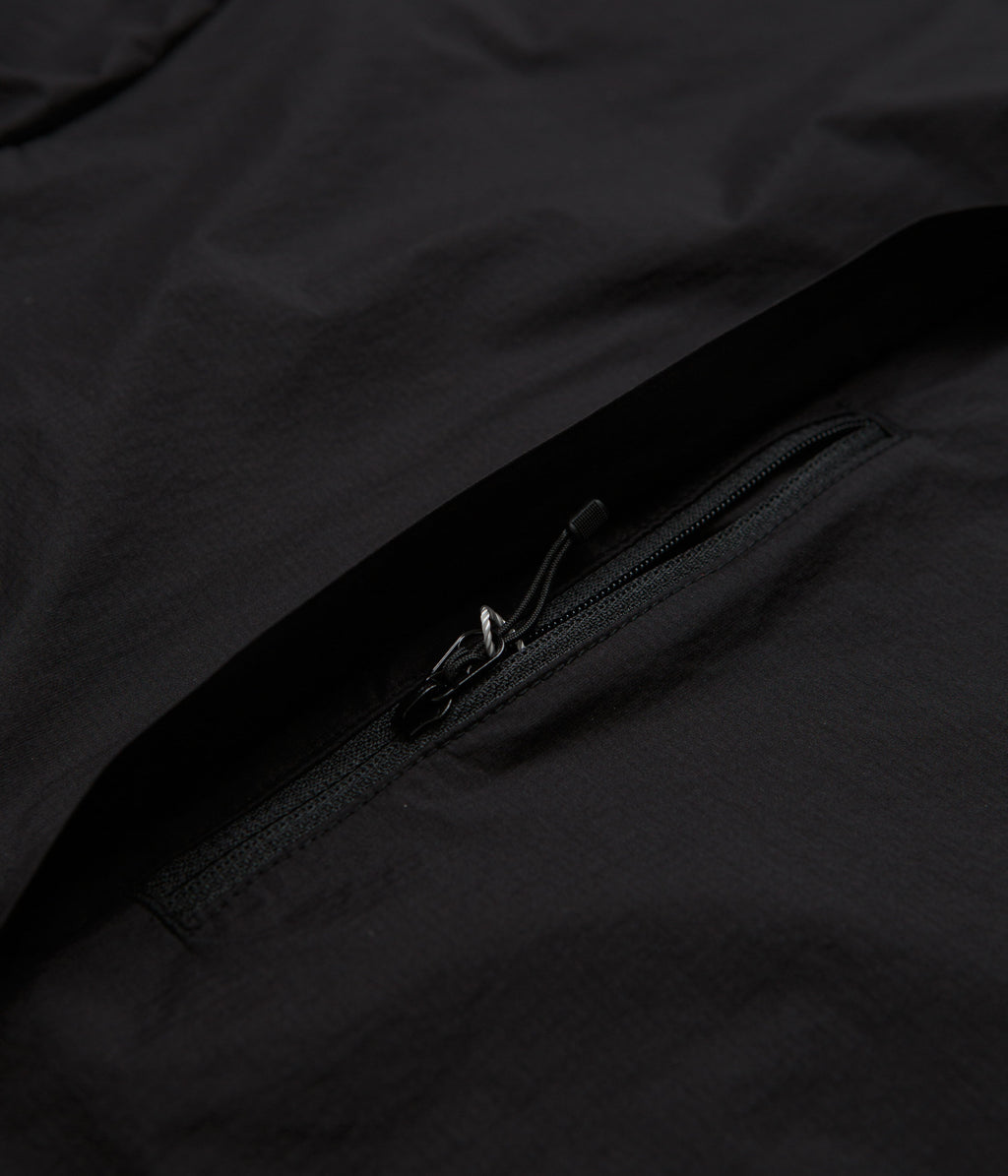Cayl Packable Stretch Hoodie - Black