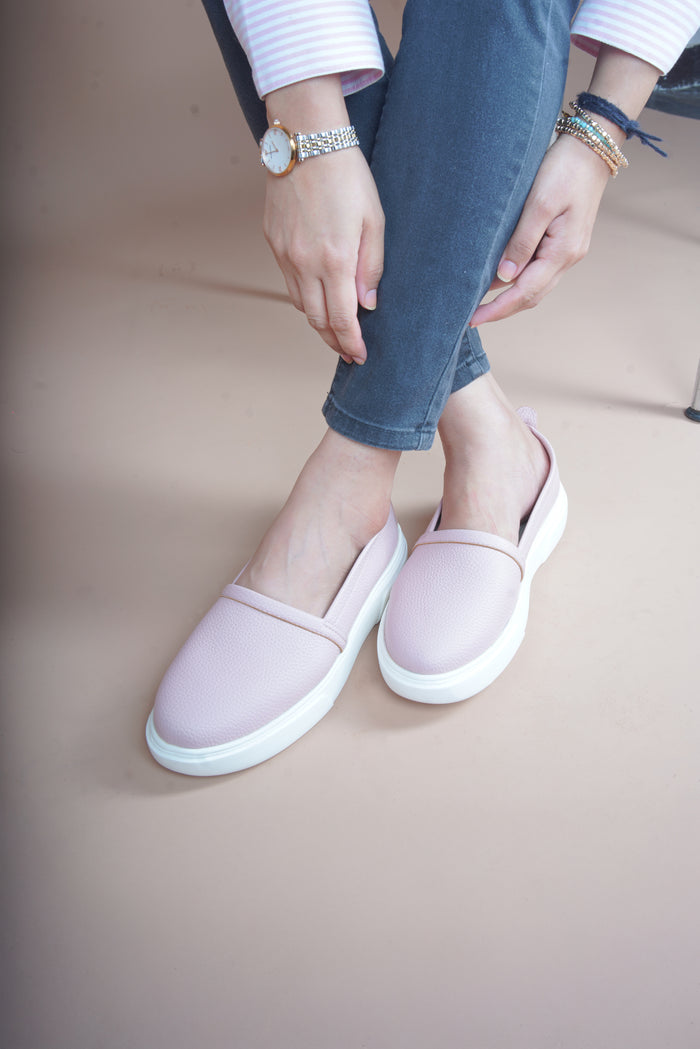 Chayne Pink – Slip-On Shoes for Women
