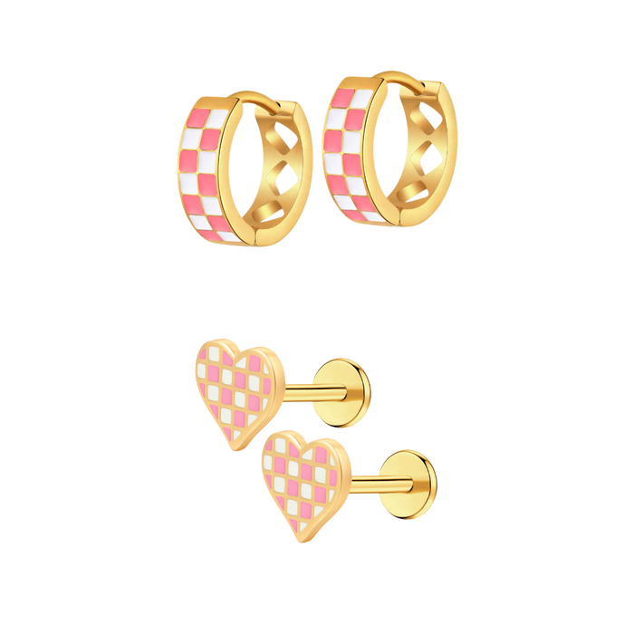 Check Her Out Bundle - Pink & White