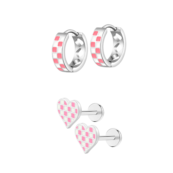 Check Her Out Bundle - Pink & White