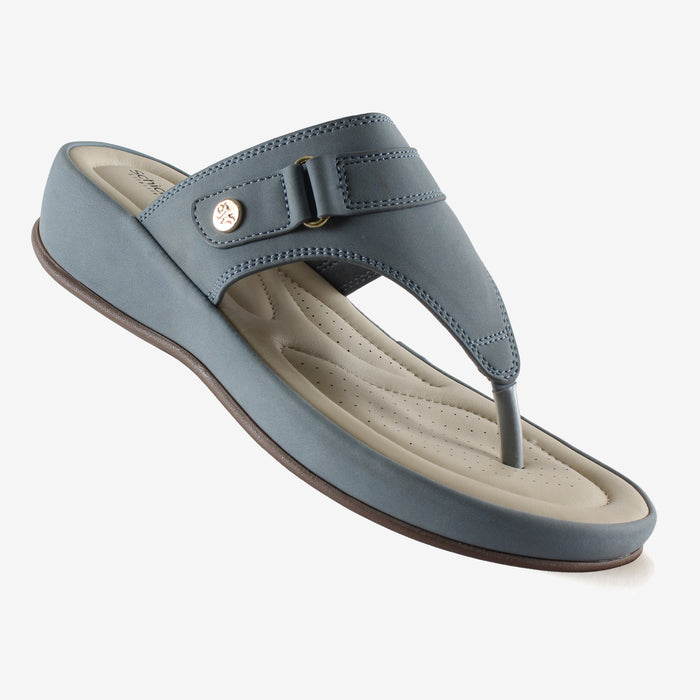 Chloe Blue Thong – Adjustable Comfortable Sandals for Women