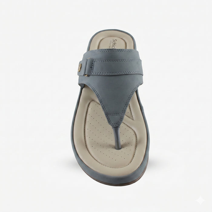 Chloe Blue Thong – Adjustable Comfortable Sandals for Women