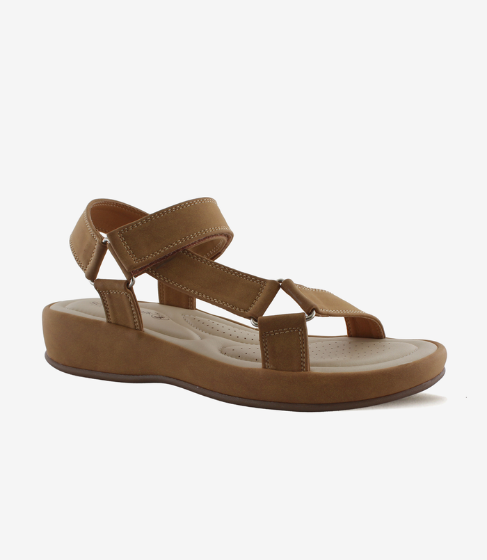 Chloe Tan – Adjustable Comfort Sandals for Women