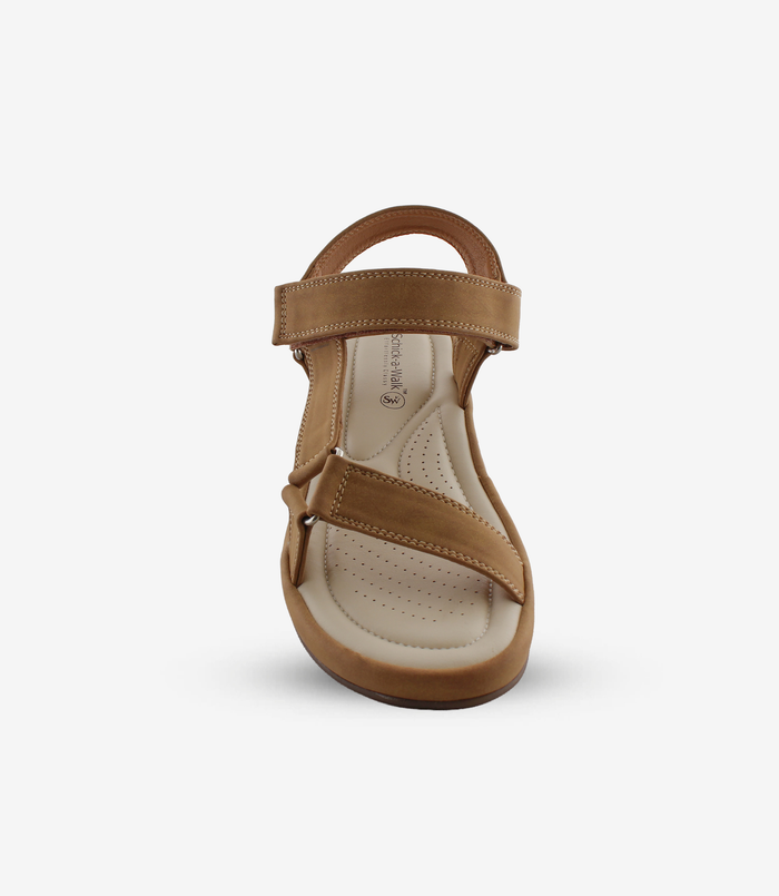 Chloe Tan – Adjustable Comfort Sandals for Women