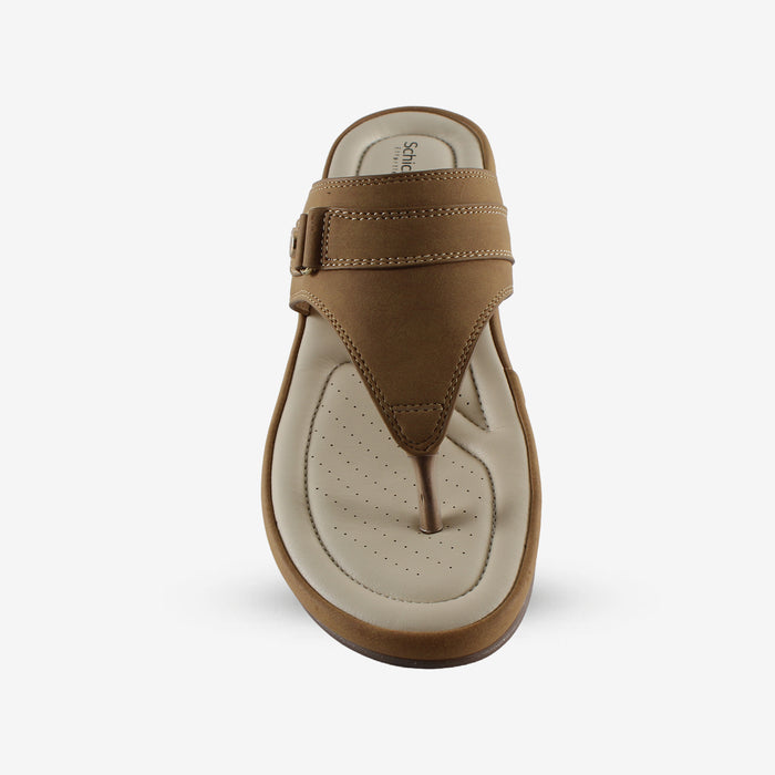 Chloe Tan Thong – Adjustable Comfortable Sandals for Women