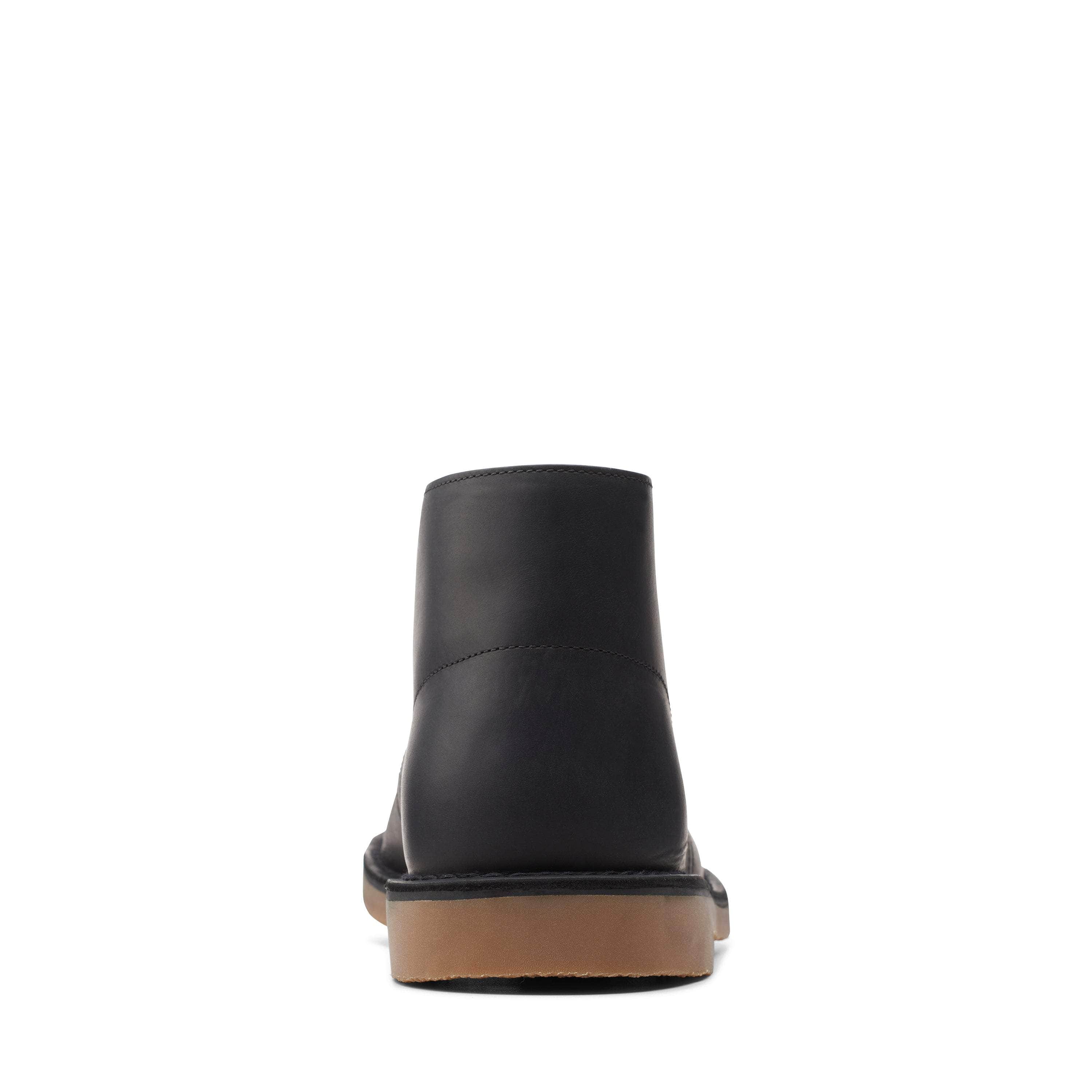 Clarks Bushacre 3 Black Leather - Men's