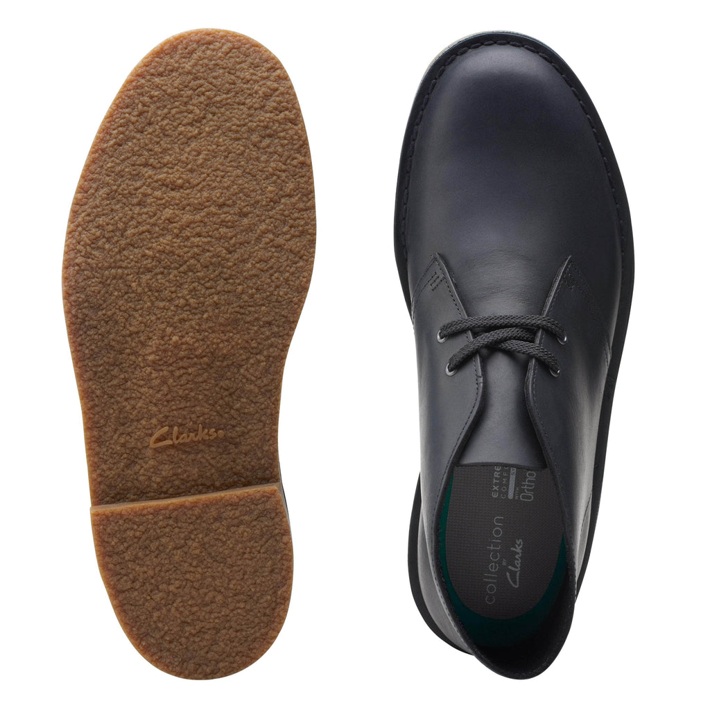 Clarks Bushacre 3 Black Leather - Men's