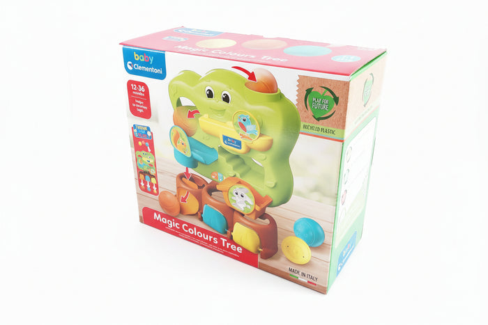 Clementoni Baby Magic Colours Tree – Wunderbaum, Kugelbahn (ab 1 Jahr)