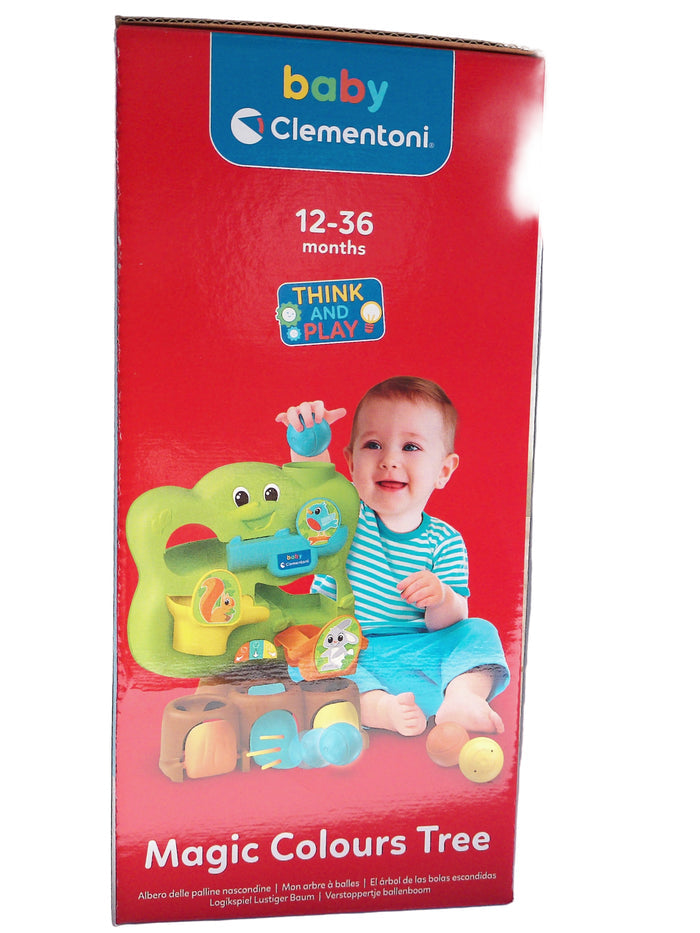 Clementoni Baby Magic Colours Tree – Wunderbaum, Kugelbahn (ab 1 Jahr)